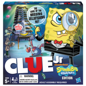 CLUE Jr SpongeBob SquarePants Edition