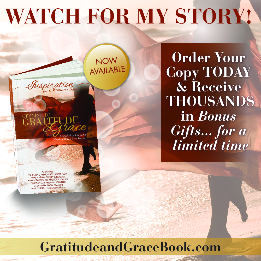 Celebrate with Me! My New Book #GratitudeandGrace is Here!