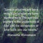 Love is what we are born with